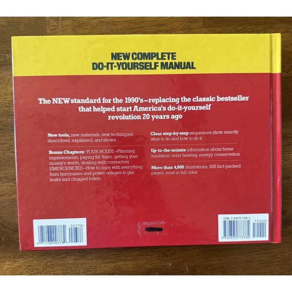 Reader's Digest New Complete Do-It-Yourself Manual Hardcover Illus 1991
